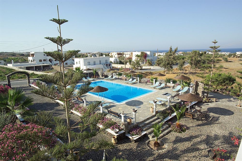 Hotel Santa Elena Kamári Exterior foto